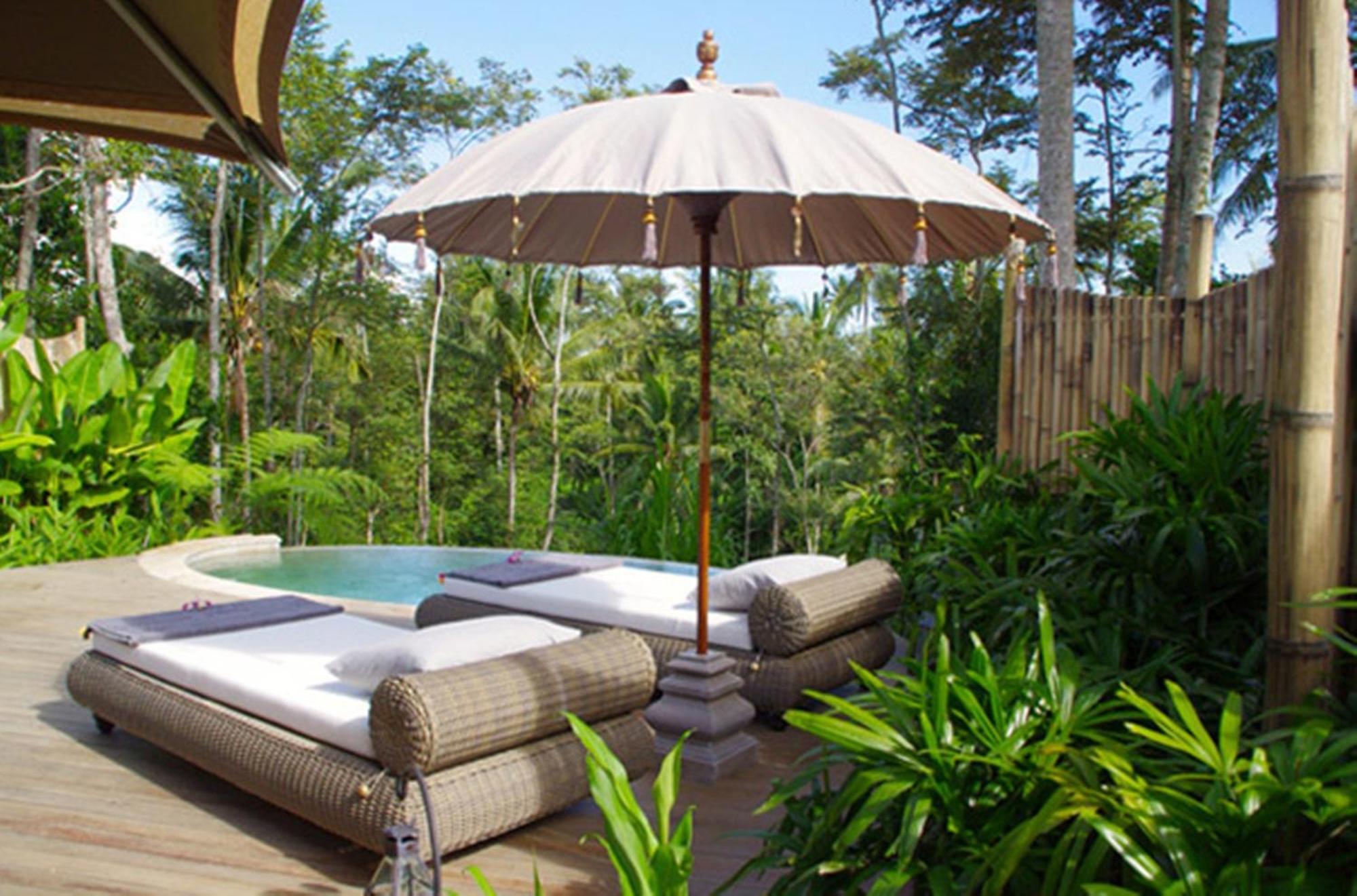 Sandat Glamping Tents Hotel Ubud Exterior foto